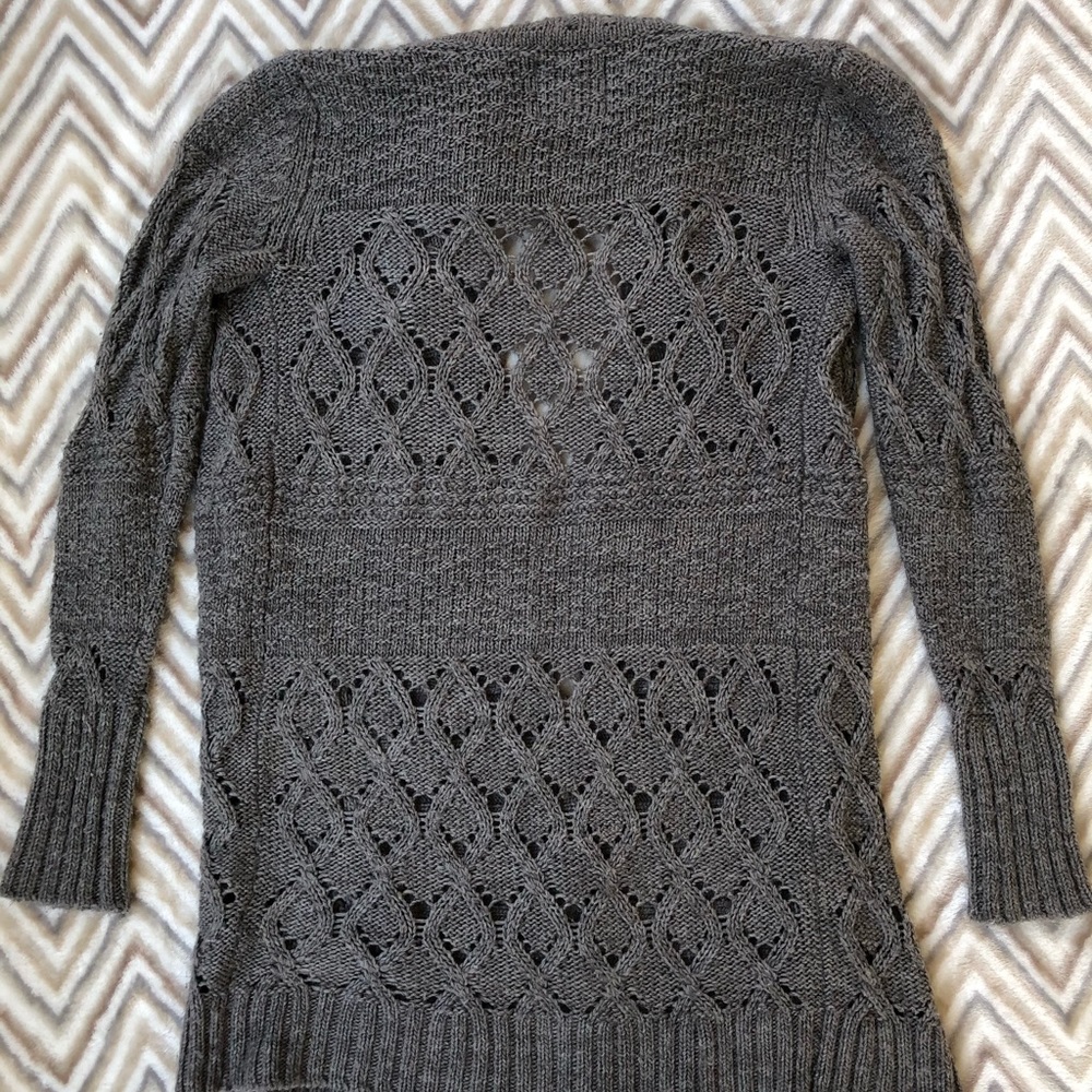 AE Knit Cardigan - Grey - Size XS - Picture 3 of 3